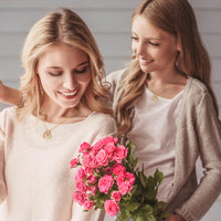 Valentines Gifts for Kids Teen Girls Her - Cubic Zirconia Heart Pendant Initial Necklace, Dainty Initial Letter a - Z Necklace Jewelry Valentines Gifts for Kids Girls Women